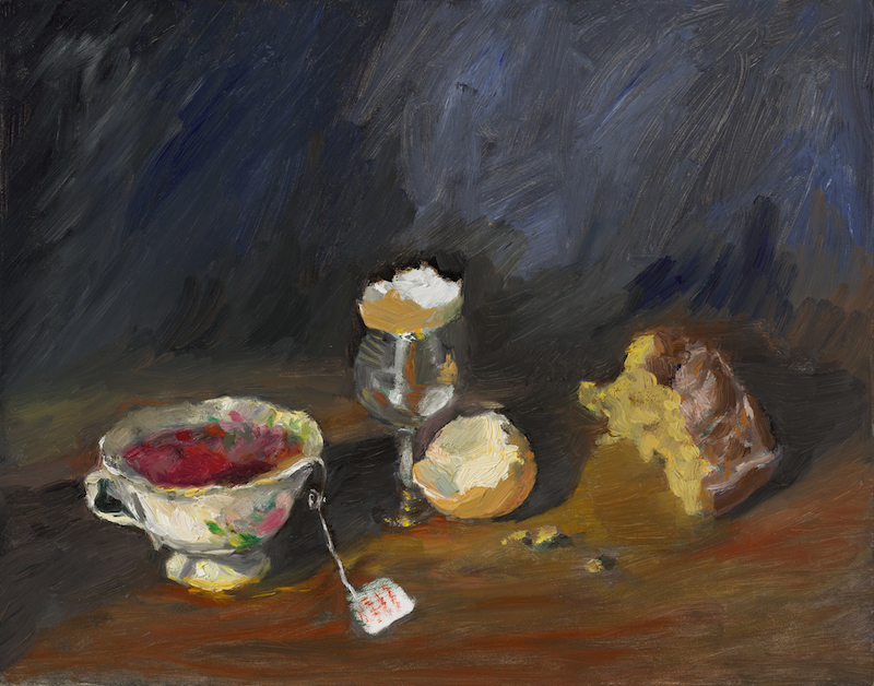 Still Life with Teacup oil painting by Paddy Hurley